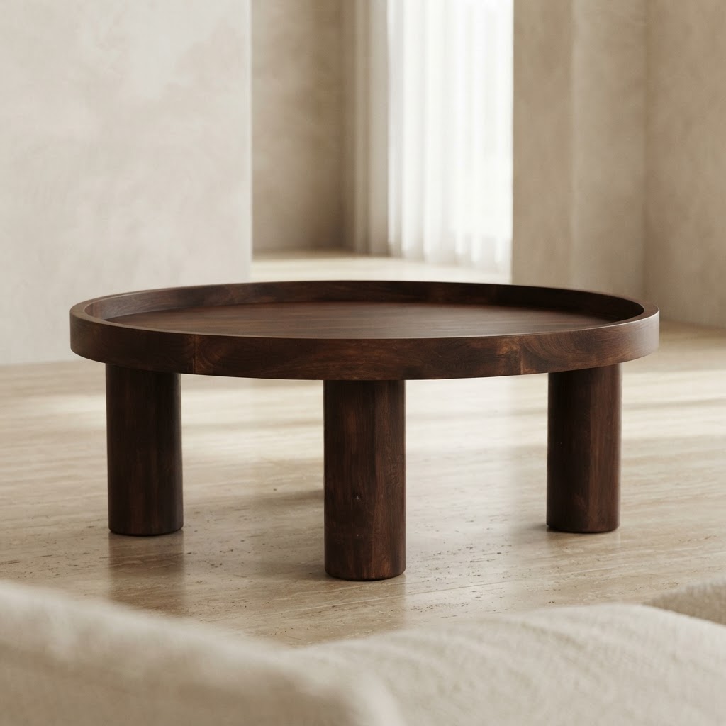 Crescent Chestnut Coffee Table