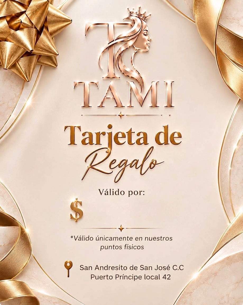 Tarjeta de Regalo TAMI
