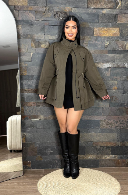 Parka Verde Oliva