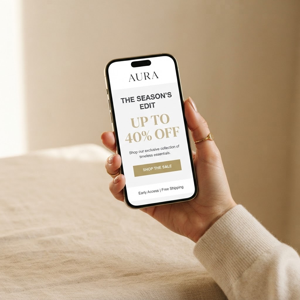 The anatomy of a promo email that doesn't feel cheap