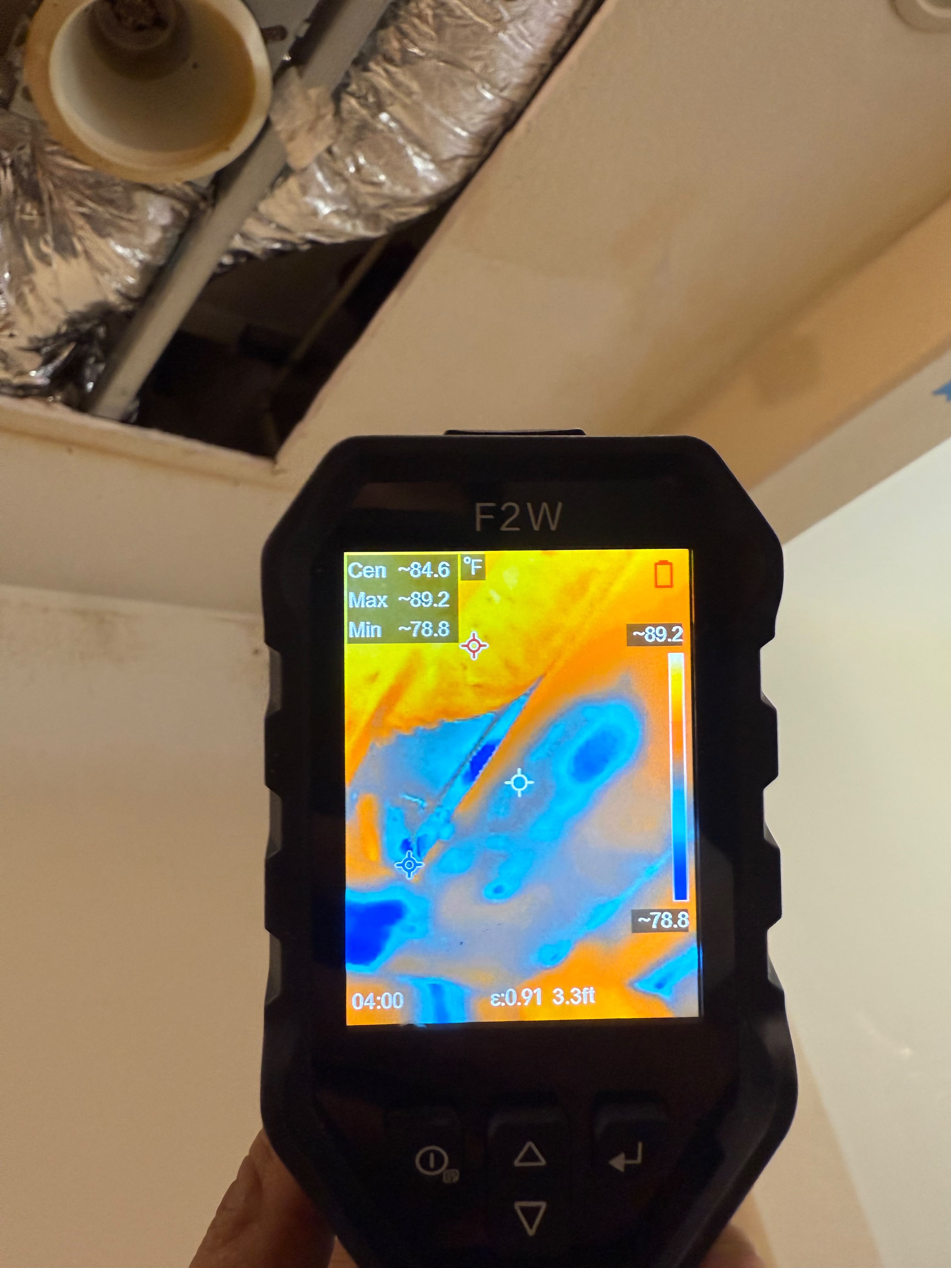 Water Damage — Thermal Imaging Moisture Detection