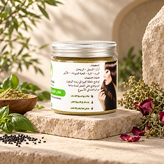Masque fortifiant pour cheveux aux herbes — 100 g