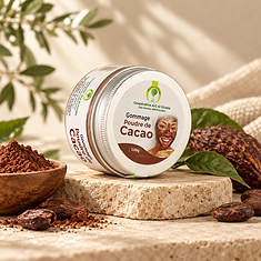 Gommage à la poudre de cacao — 100 g