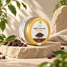 Gommage visage au café + vitamines E & C — 100 g