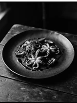 Confit baby octopus