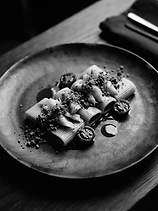 Paccheri with confit amberjack