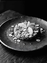 Sea bass tartare