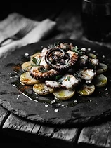 Octopus salad