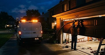 Why a Broken Garage Door Is a Security Emergency