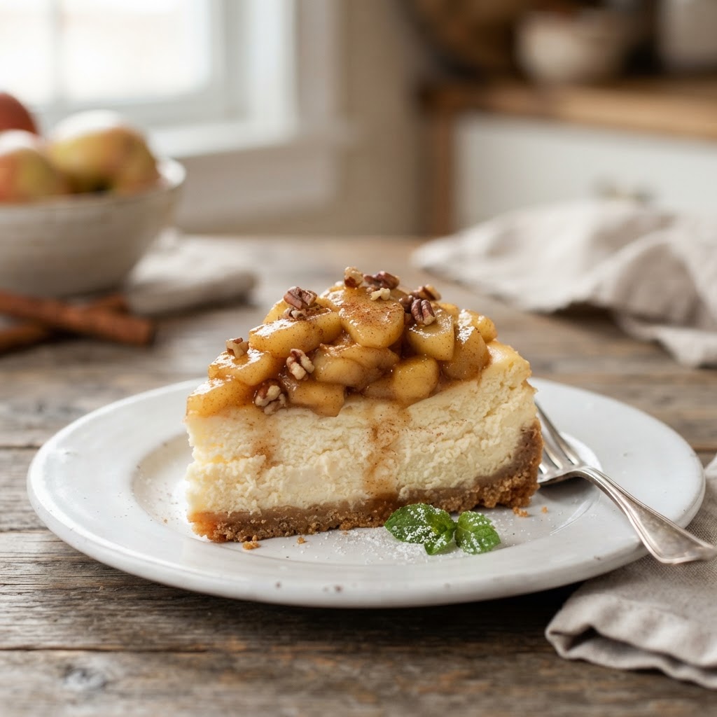 Apple Pie Cheesecake