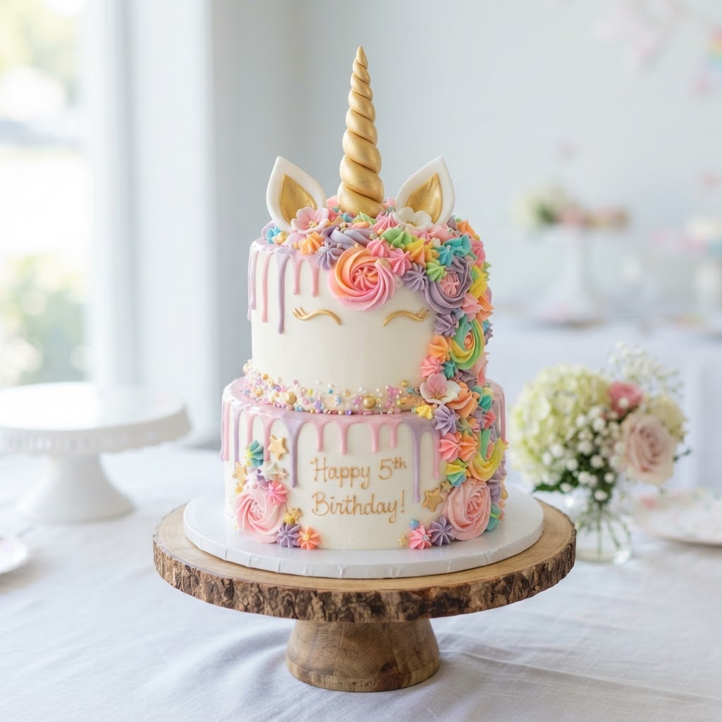 Unicorn dream cake