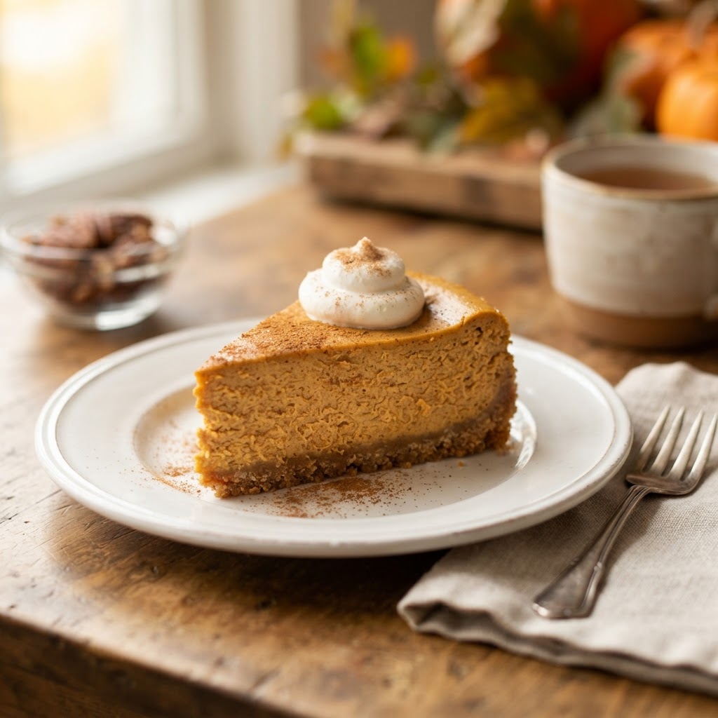 Pumpkin Pie Cheesecake