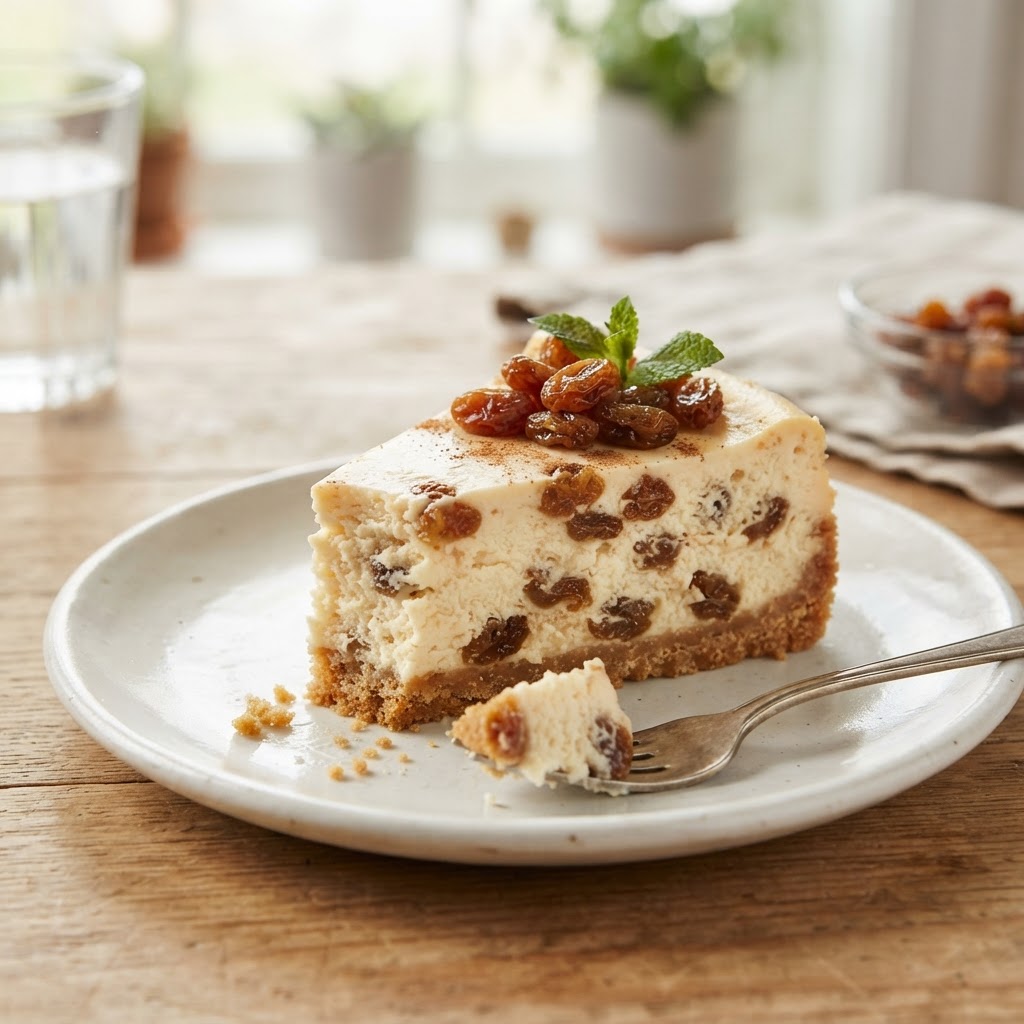 Rum & Raisin Cheesecake