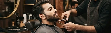 Men's Grooming Package (Hair Cut-Shave/Trim-Facial)