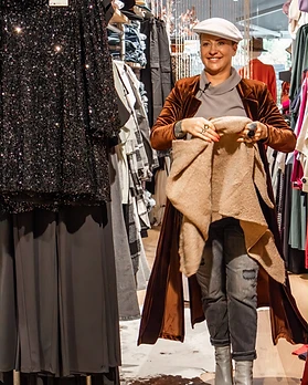 Ruth, eigenaresse van La Moda in Drachten