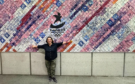 Ceramique Studio's Singapore 2010 Youth Olympic Games mural