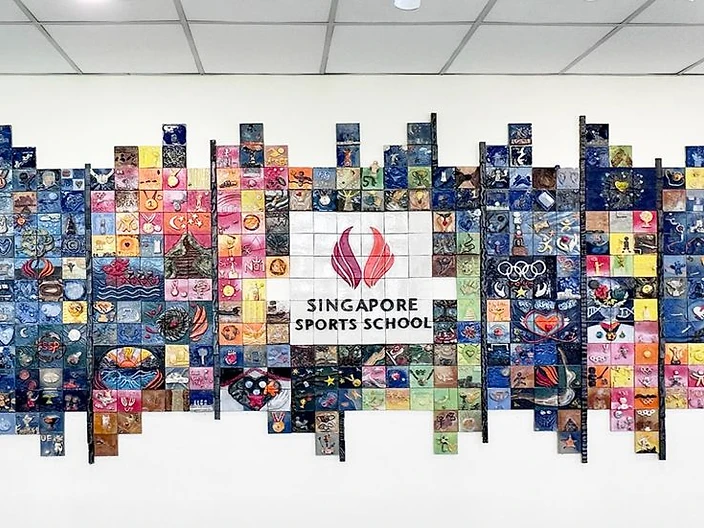Singapore Sports School 20th Anniversary Mural