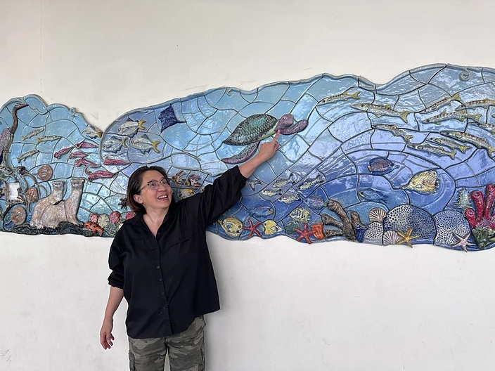 Pioneer Polyclinic Mural 'One with Nature'