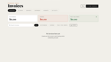 Invoicing