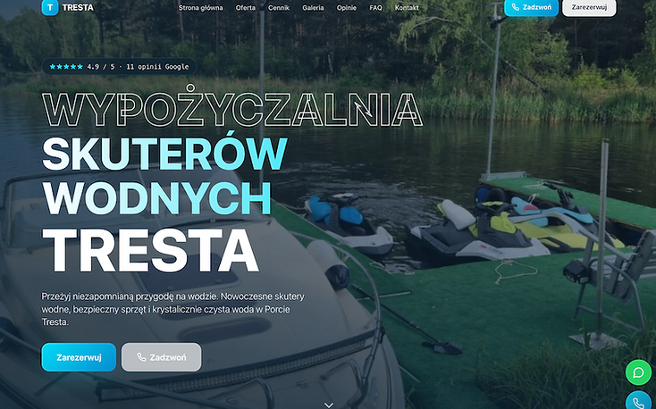 Wypożyczalnia Skuterów Wodnych Tresta