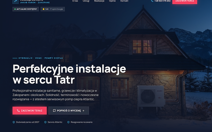 Instalacje Sanitarne — Jakub Faron