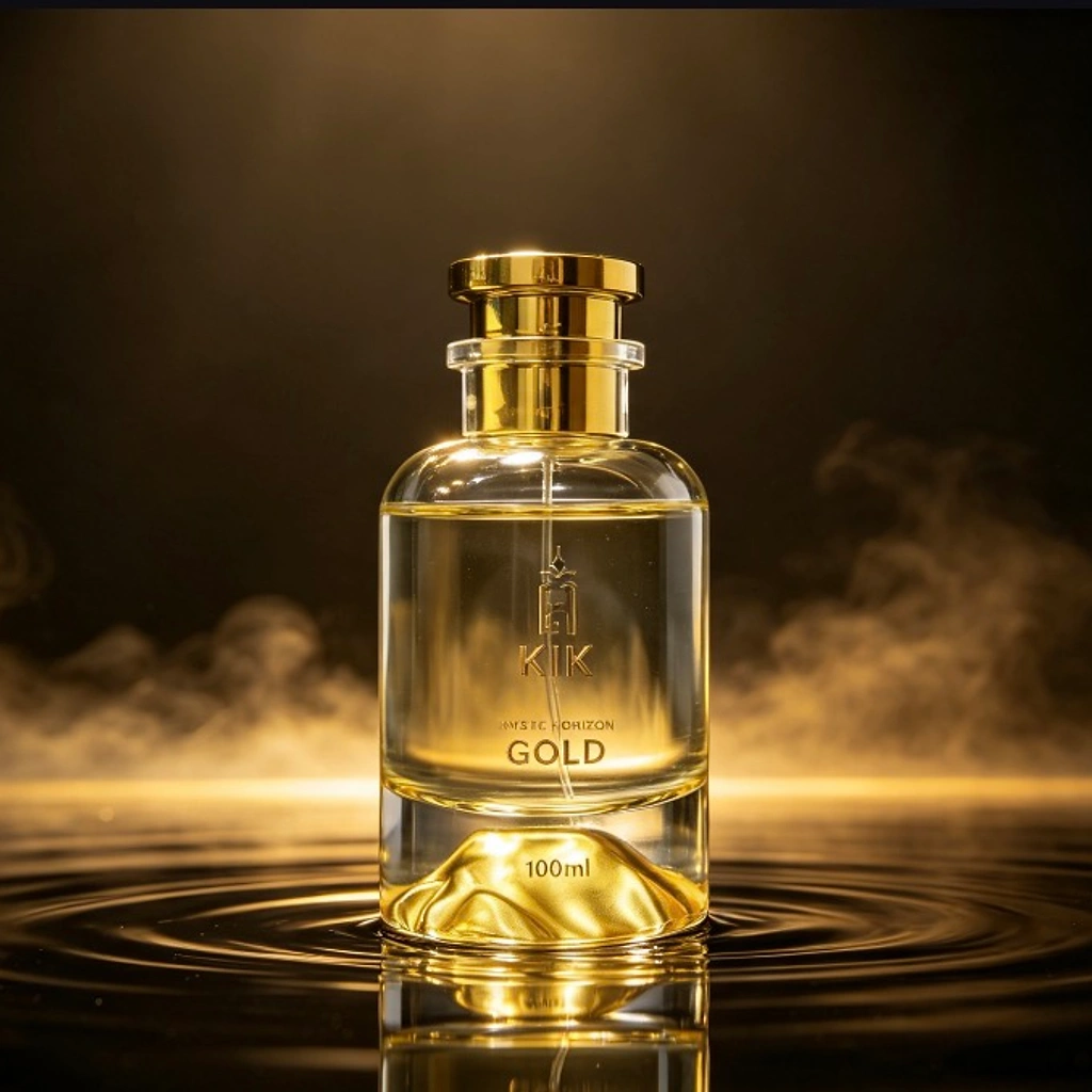 KIK Perfume campaign photograph