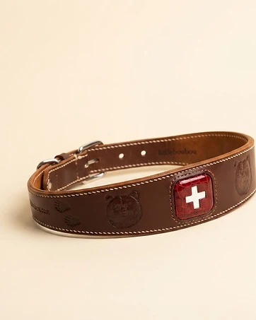 Collier Croix Suisse — Le Bouvier Bernois