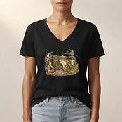 T-shirt — Attelage doré