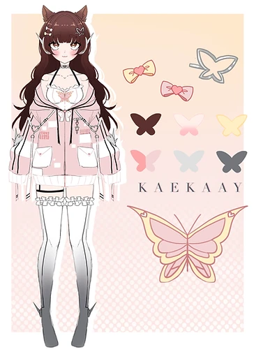 KAEKAAY official model reference sheet