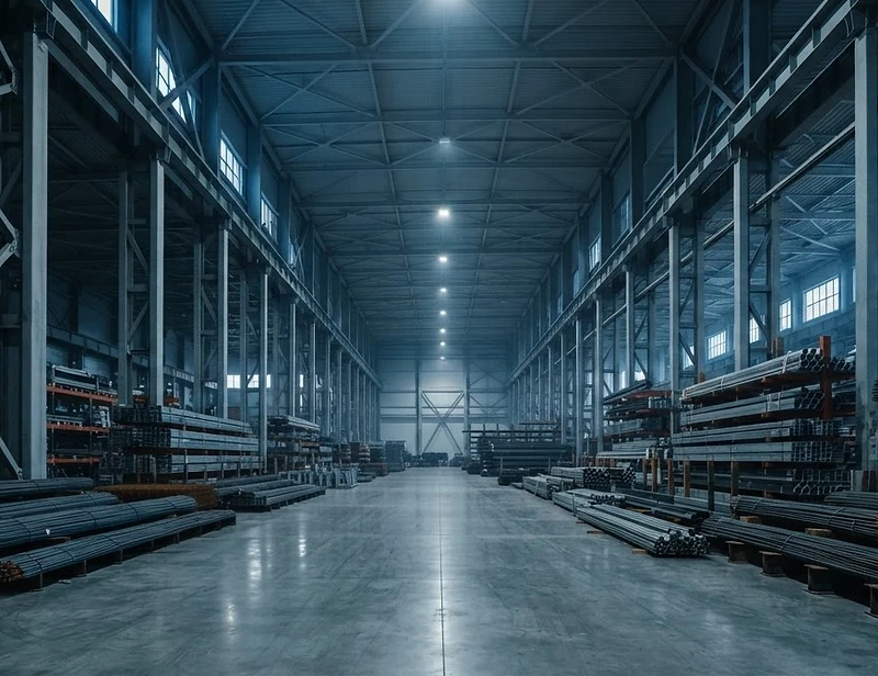 Magazyn materiałów budowlanych STALMUR