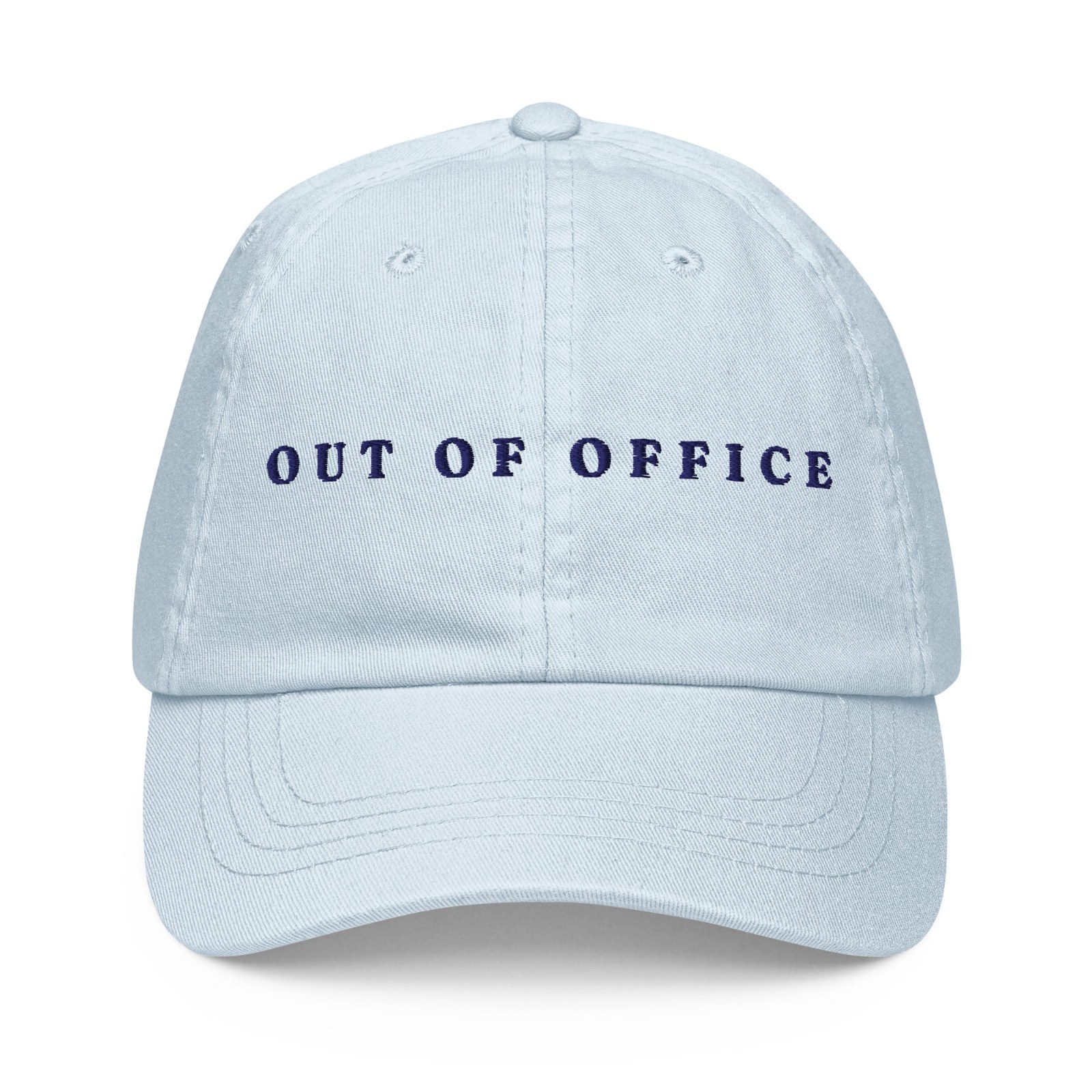 Villa Lenta — Casquette « Out of Office », Bleu pastel