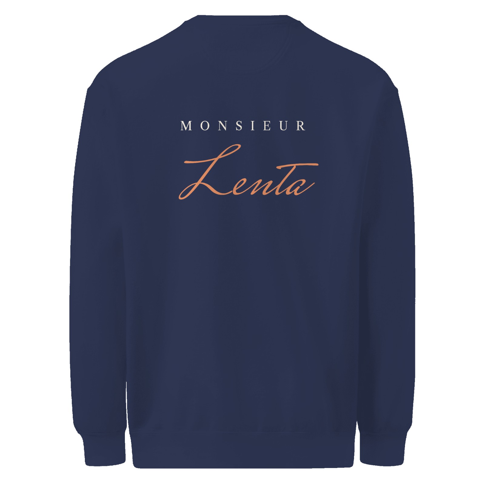 Villa Lenta — Sweat « Monsieur Lenta », Marine