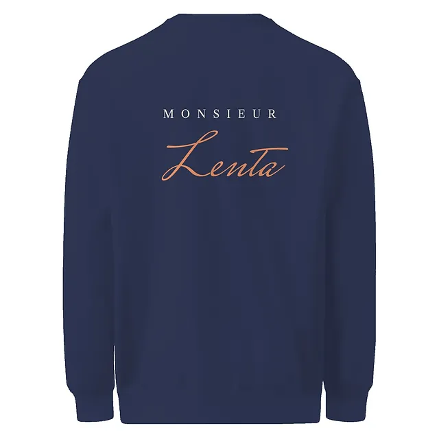 Villa Lenta — Sweat « Monsieur Lenta », Marine