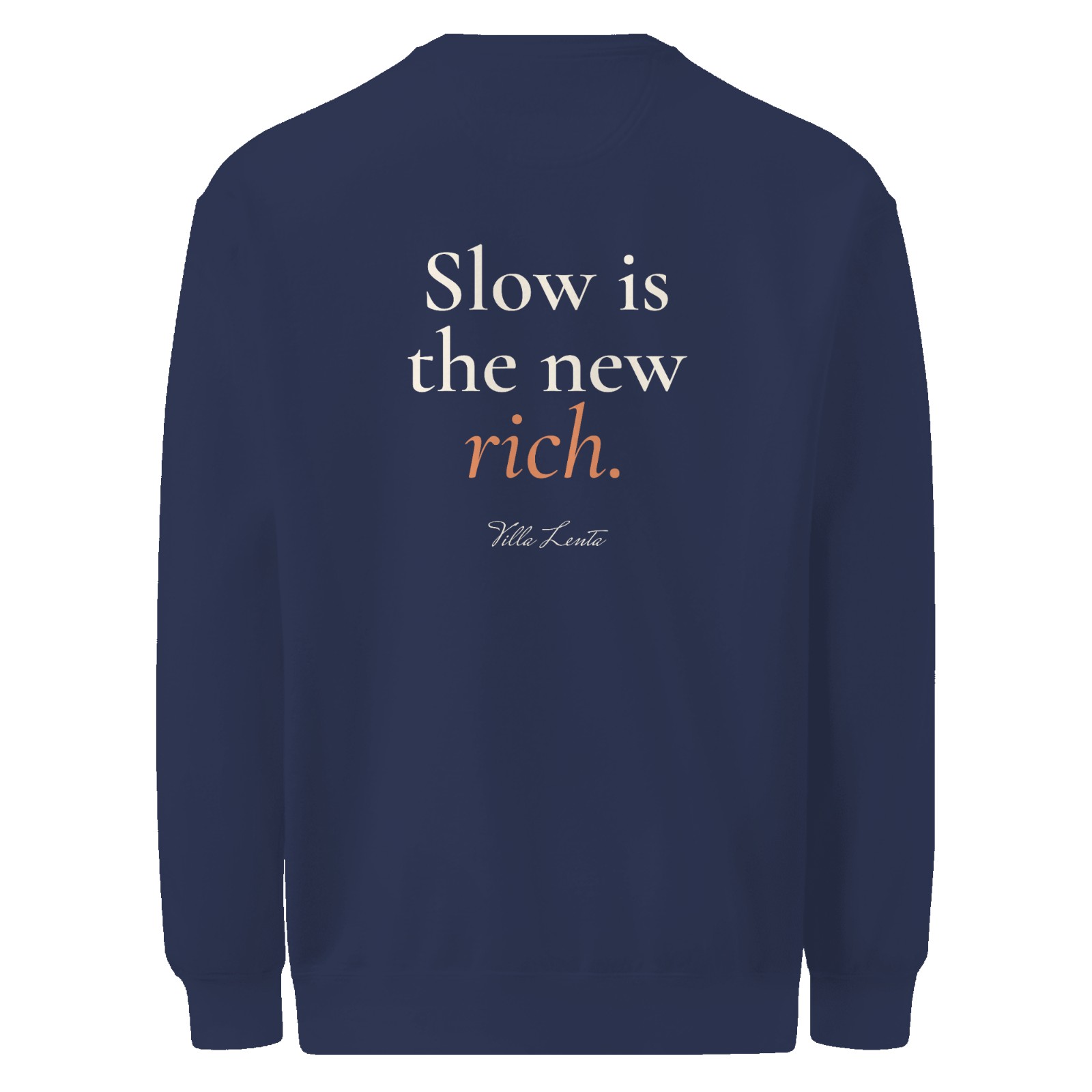 Villa Lenta — Sweat « Slow is the new rich », Marine