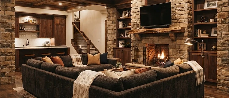 Basement Remodeling — representative Velocity Estate Services work