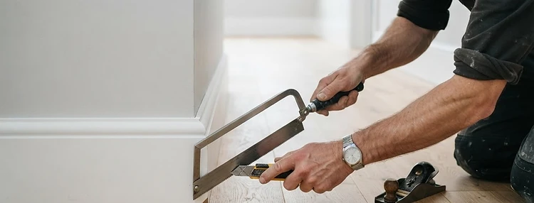 Fußböden reparieren