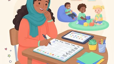 Preschool Mindfulness Lesson Plan: Weekly SEL Grid — preschool mindfulness lesson plan
