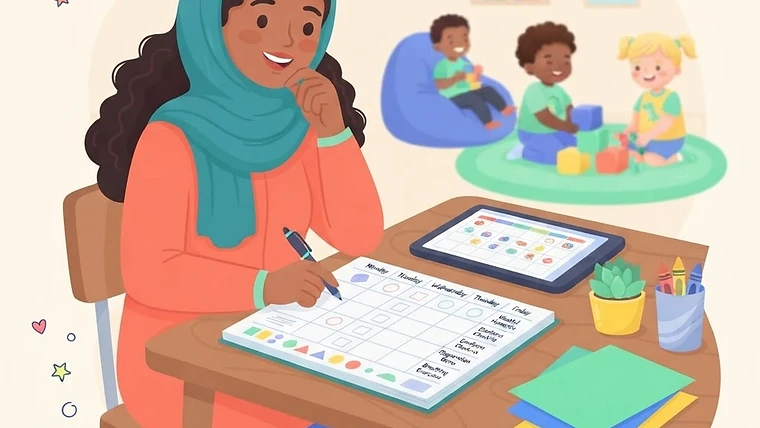 Preschool Mindfulness Lesson Plan: Weekly SEL Grid — preschool mindfulness lesson plan