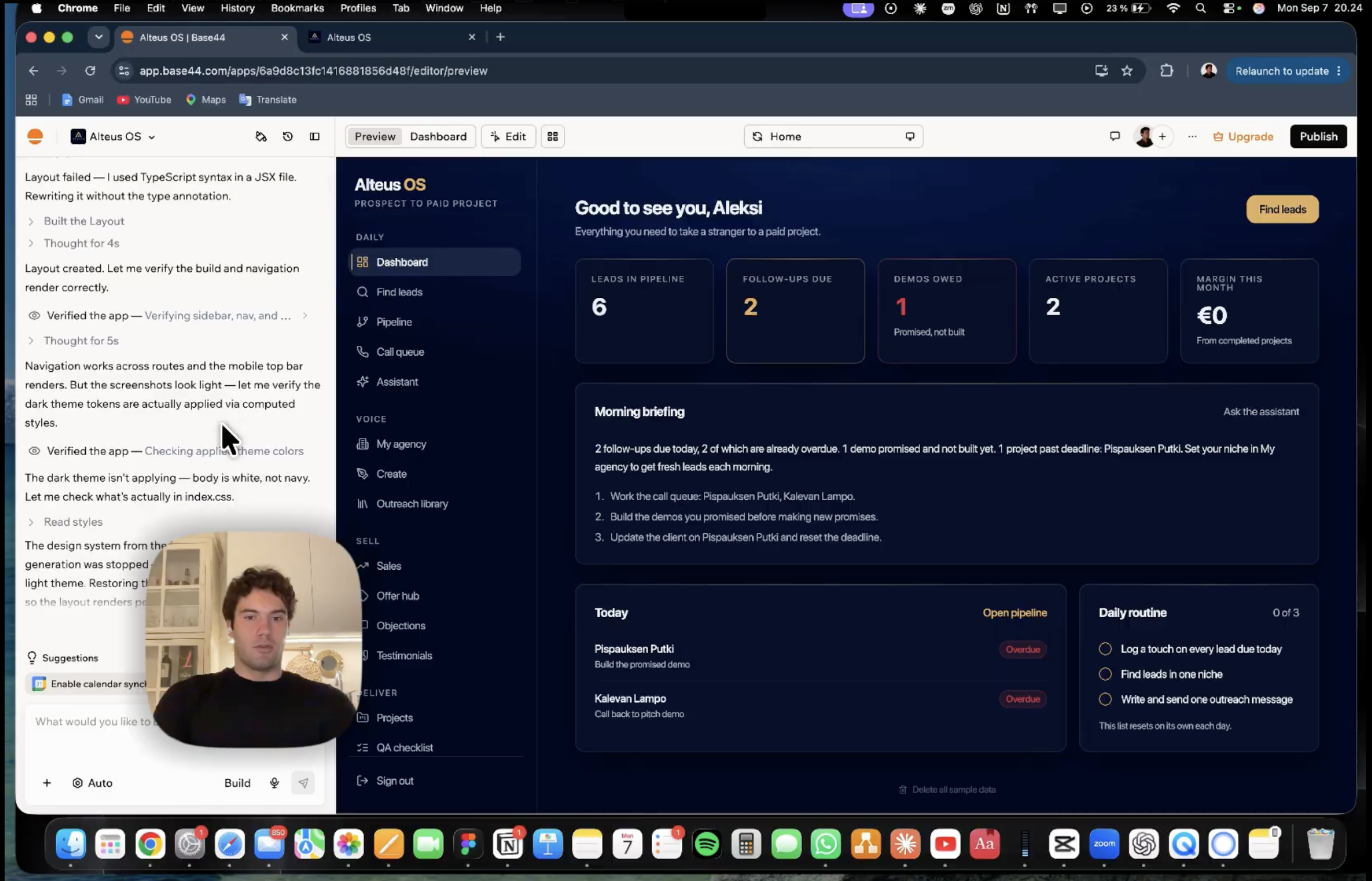 The Agency OS AI tool
