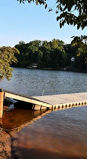 Early morning at the CYC launch dock on Lake Wylie