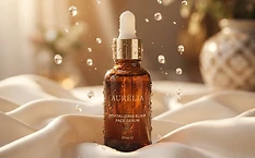 Cinematic beauty product commercial