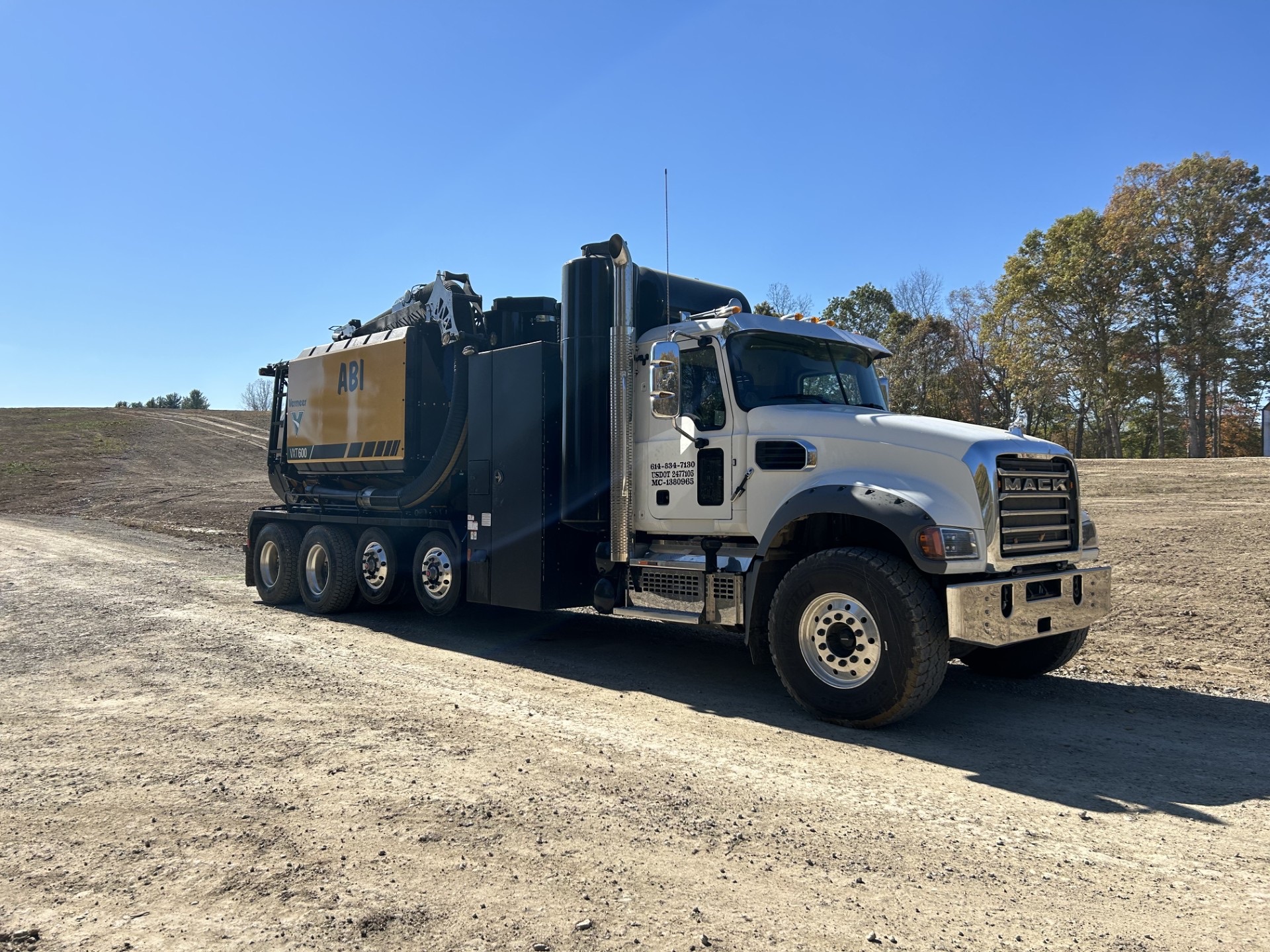 ABI high-capacity hydrovac truck