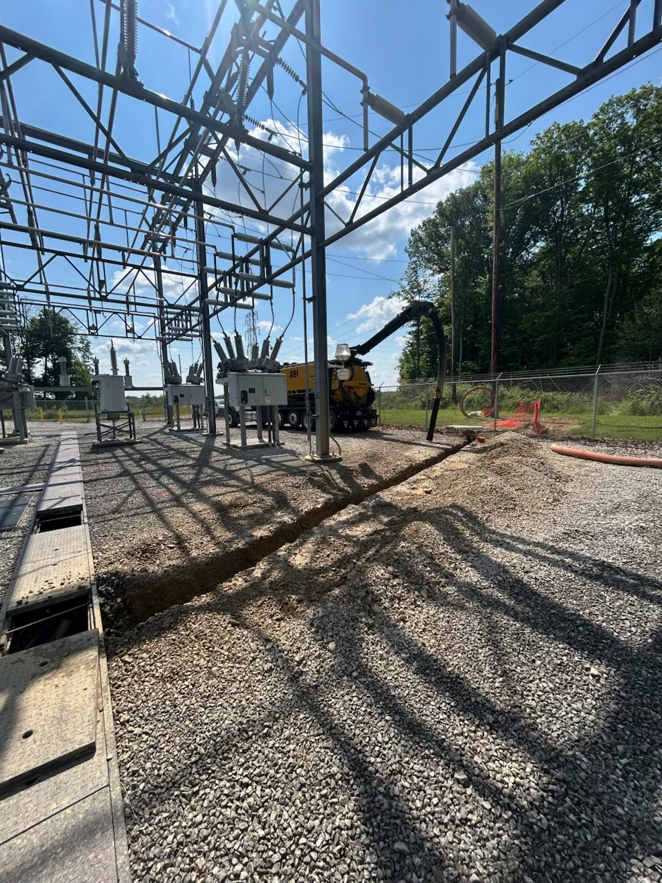 Electrical Substation Excavation & Trenching
