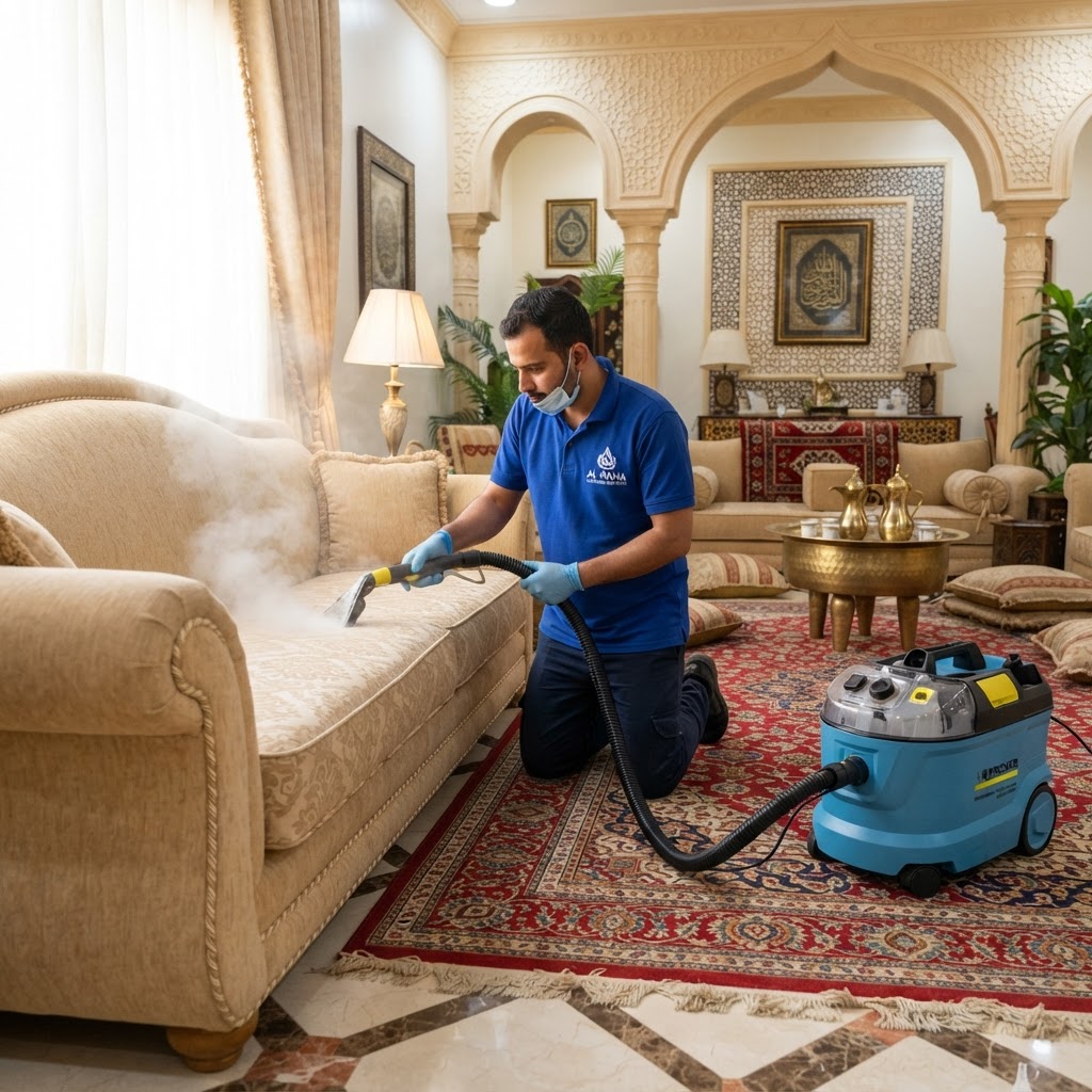 تنظيف المجالس بالبخار