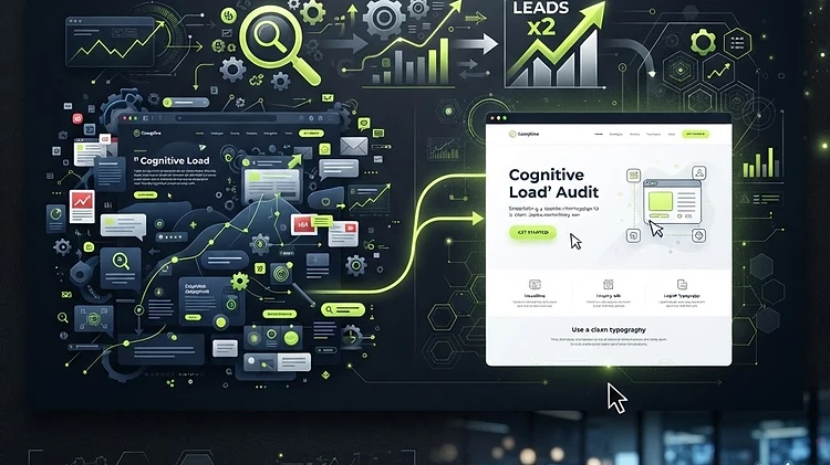 The 'Cognitive Load' Audit: Why Simplifying Your Homepage Can Double Your Leads