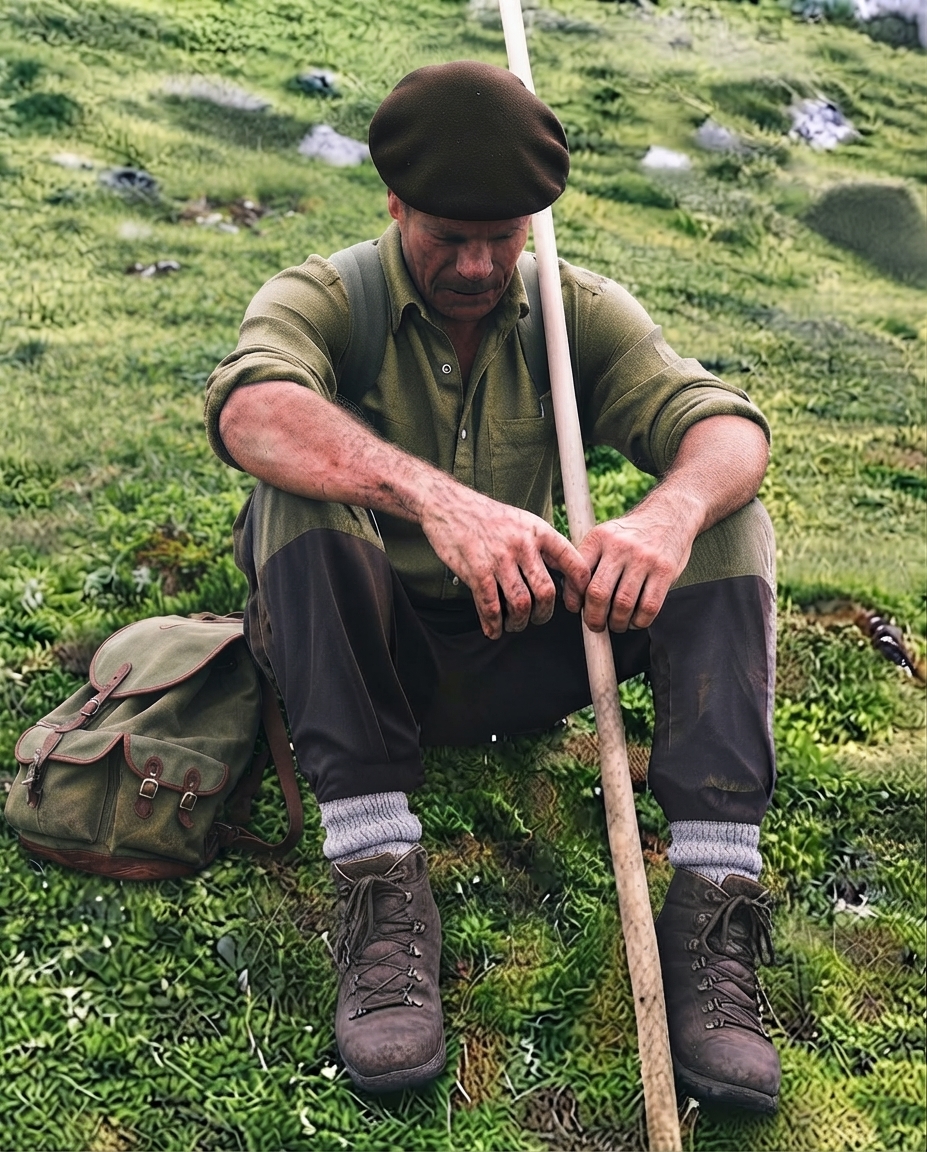 Pastor en los Picos de Europa