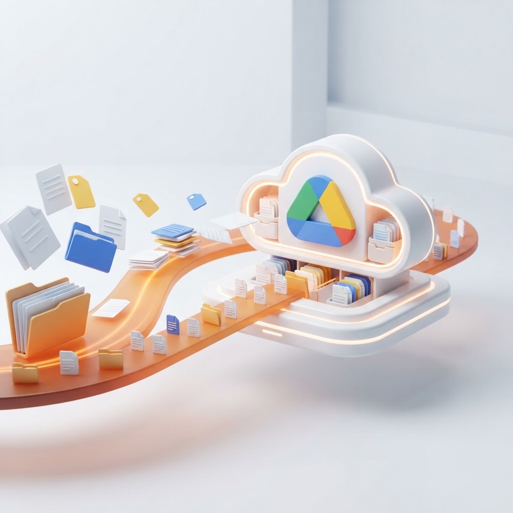 Documents automatically organized and backed up