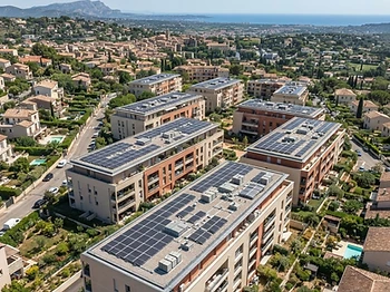 Installation photovoltaïque sur ballast — 28,3 kWc