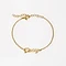 Dainty Name Bracelet — Gold view 1