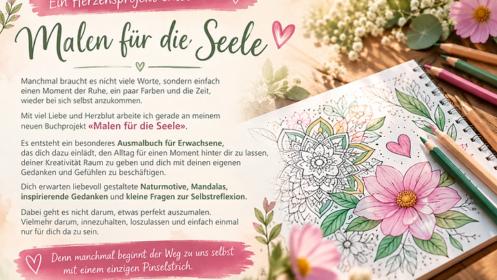 Malen für die Seele – Wie aus einer kleinen Idee ein Herzensprojekt entsteht 🌸